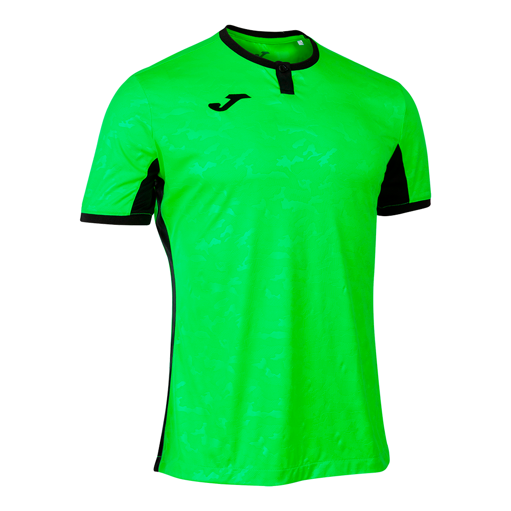 Волейбольная футболка мужская Joma TOLETUM II Светло-зеленый/Черный